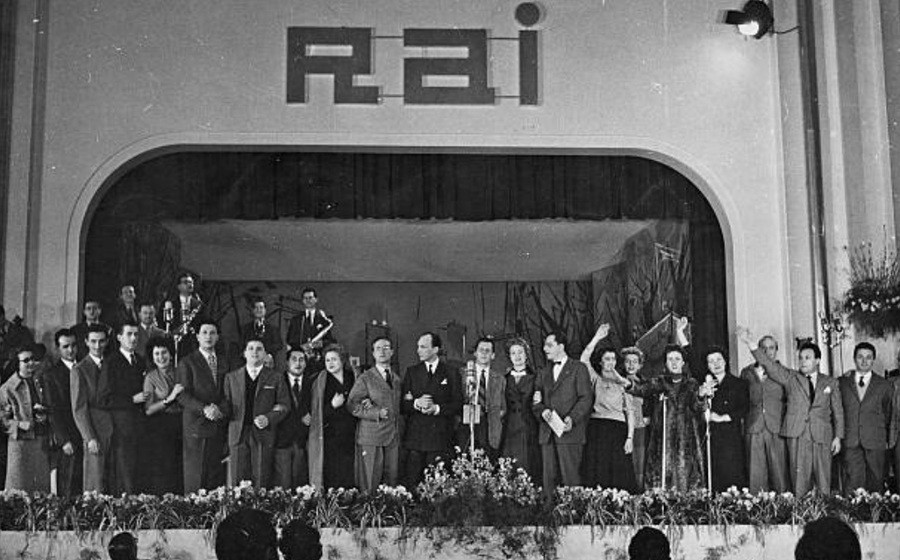 Сан-Ремо 1955 Джанни Моранди Эрос Рамазотти