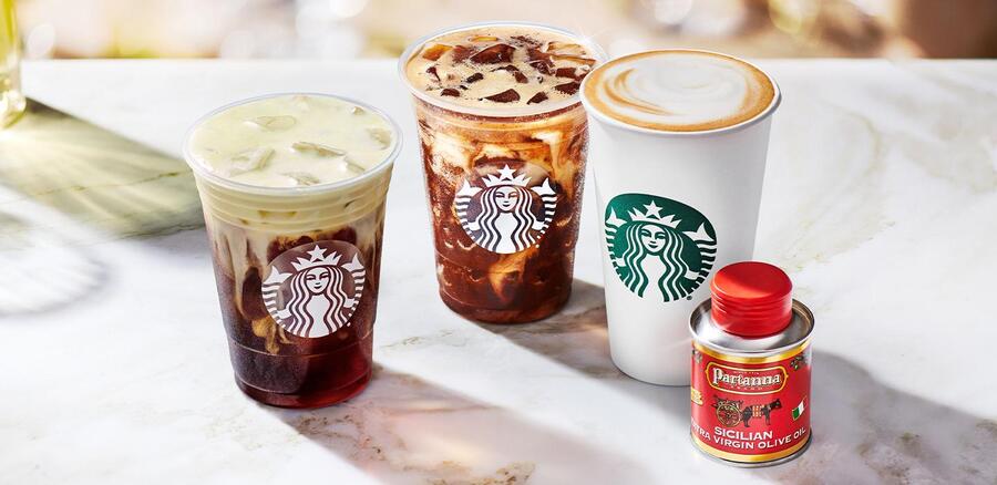 Starbucks олеато кофе с маслом