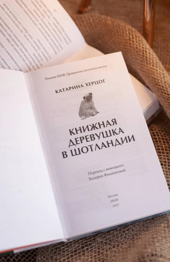 Книжная деревушка в Шотландии Катарина Херцог