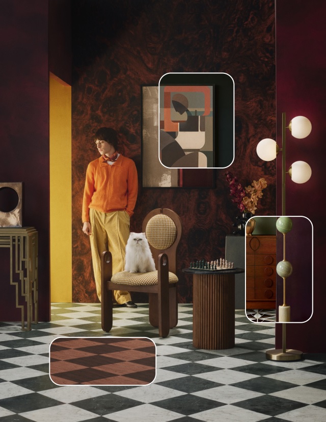 цвета в интерьере Pinterest